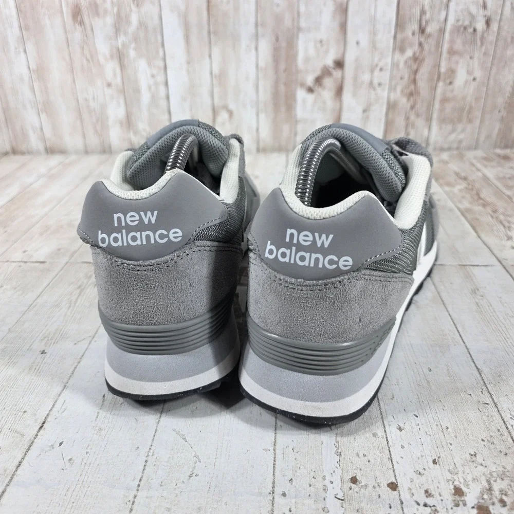 New Balance 515 Mens Grey Suede Mesh Low Top Sneakers ML515GRY Size 9.5